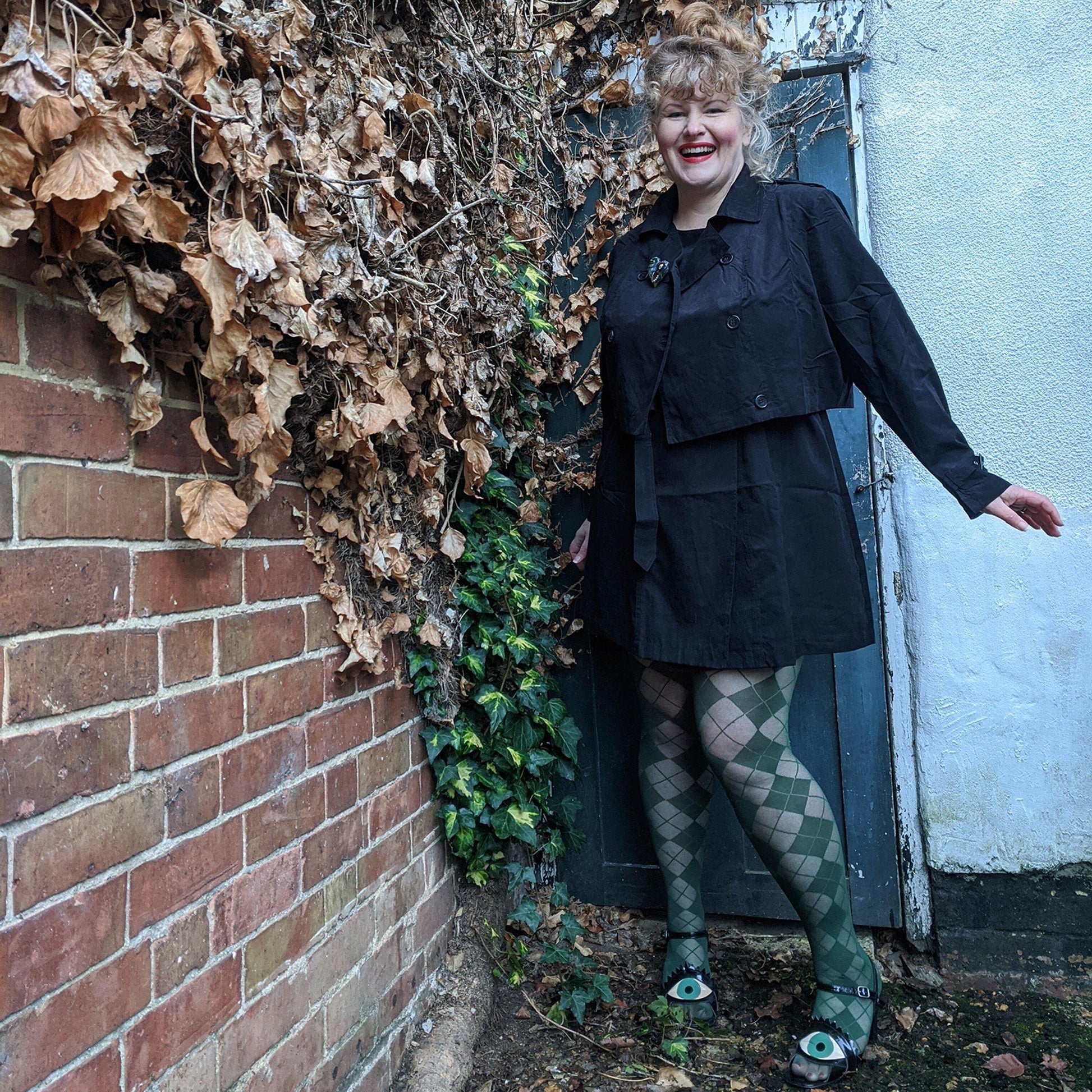 Tights - 40 Denier Diamonds - Hit The Bottle