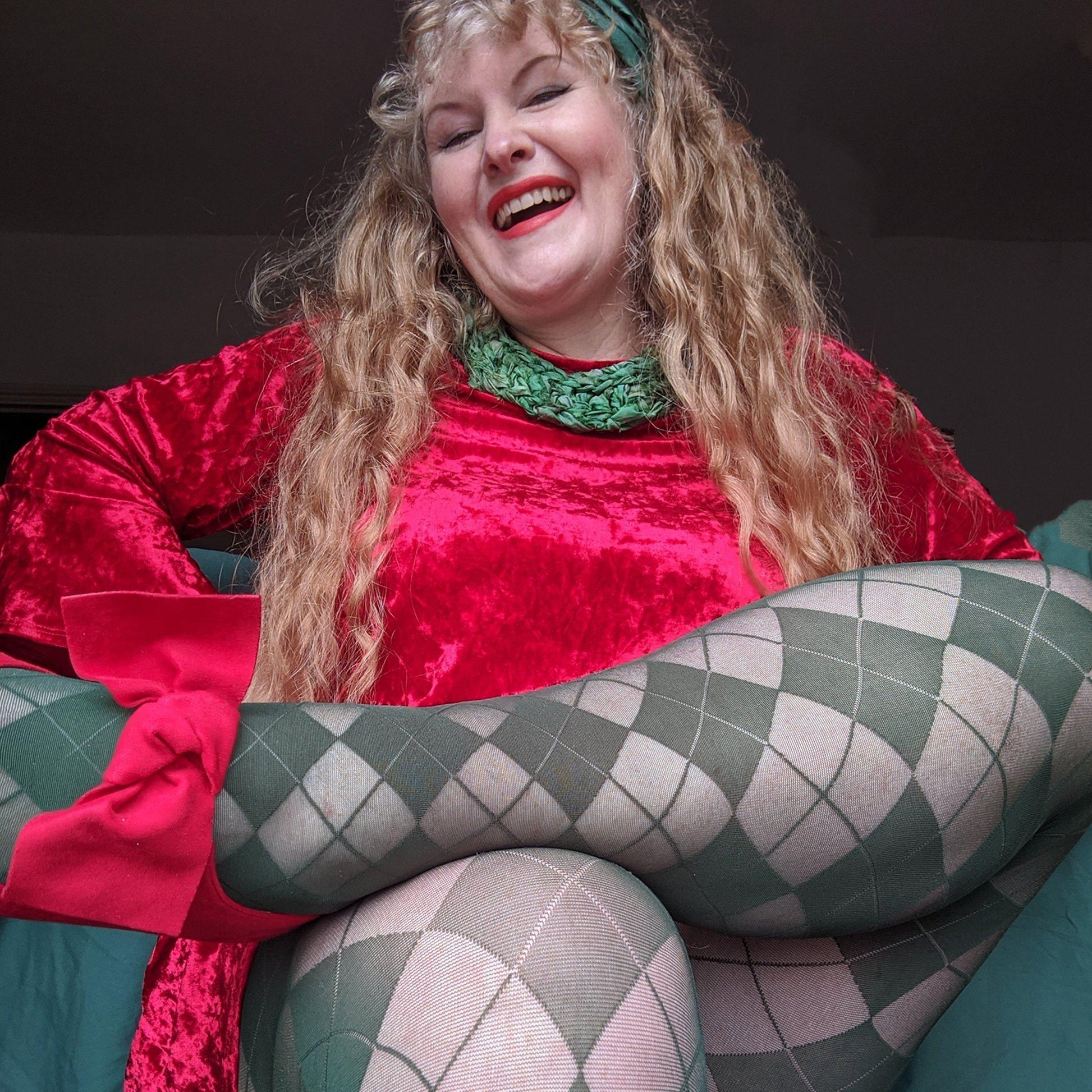 Tights - 40 Denier Diamonds - Hit The Bottle