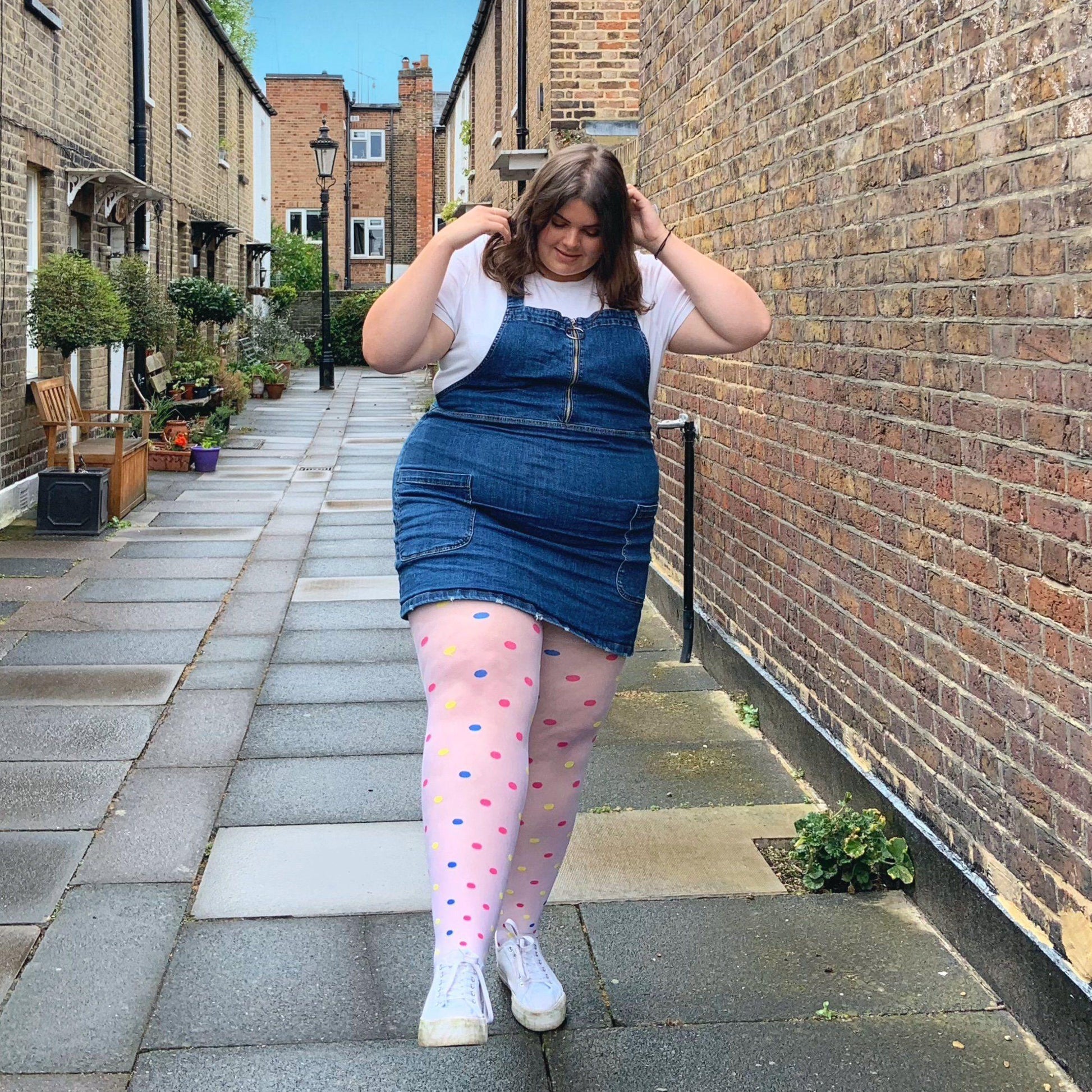 Tights - 40 Denier Polka - Funfetti