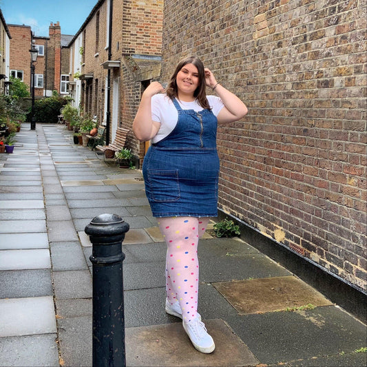 Tights - 40 Denier Polka - Funfetti