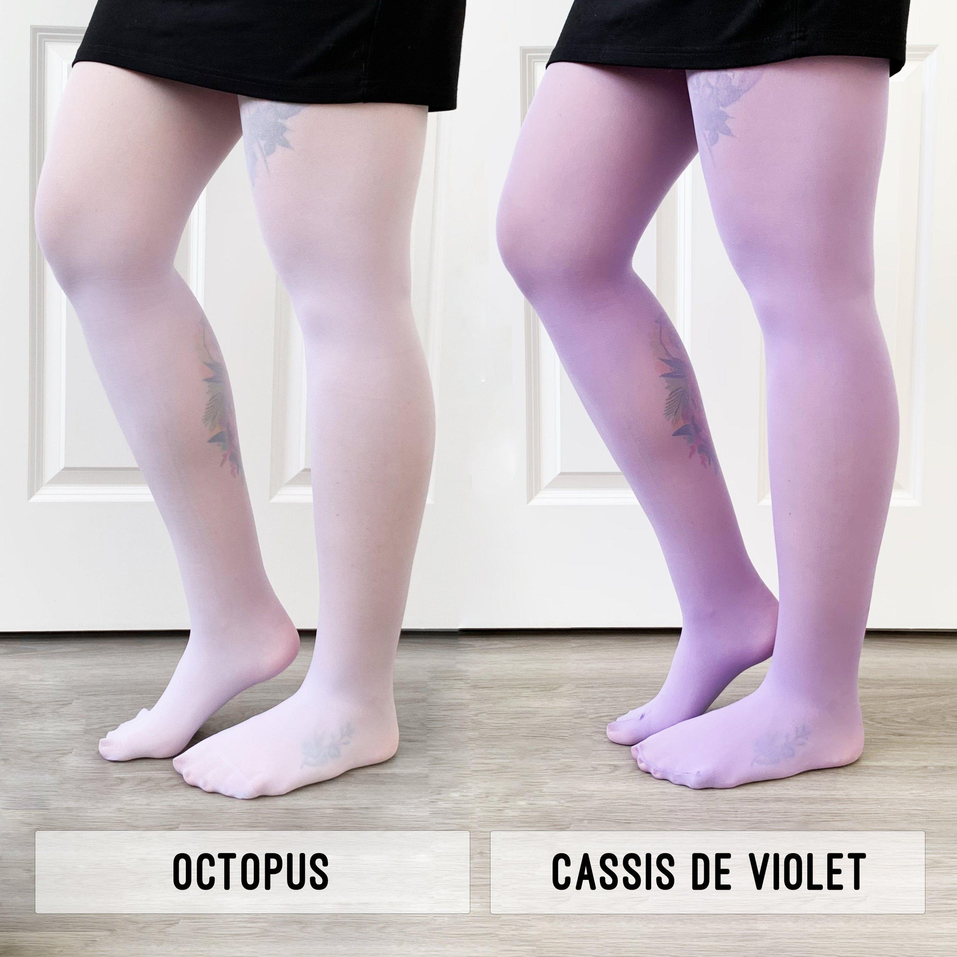 Tights - 50 Denier Tights - Cassis De Violet