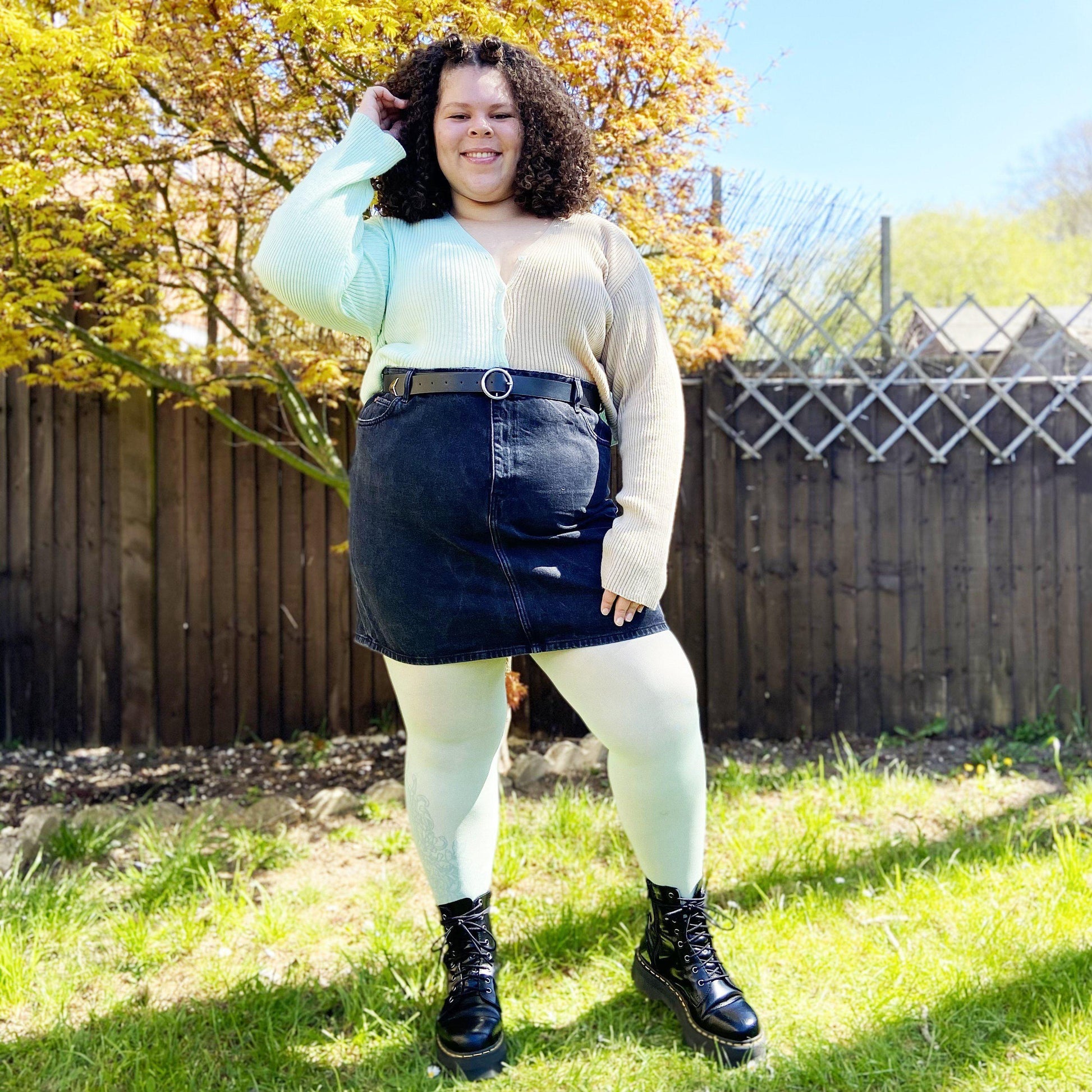 Tights - 50 Denier Tights - Pistachio