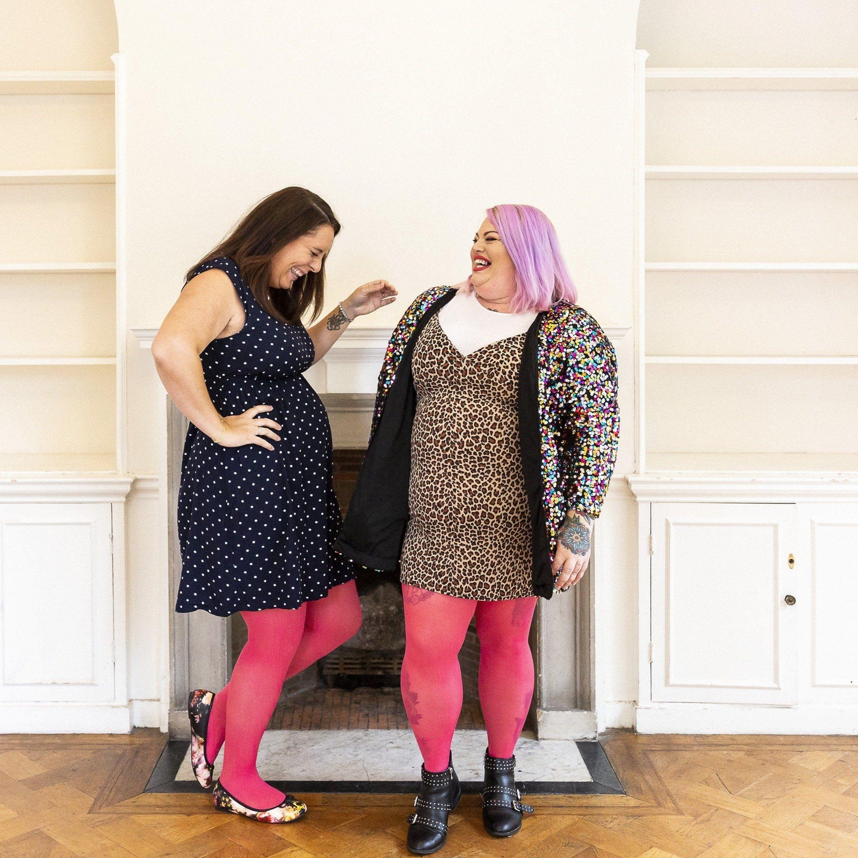 50 Denier Tights - Watermelon