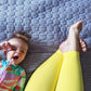 Tights - 80 Denier Footless Tights - Lemon Sherbet