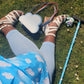 Tights - 80 Denier Footless Tights - Menthe Glacier
