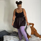 Tights - 80 Denier Tights - Cassis De Violet