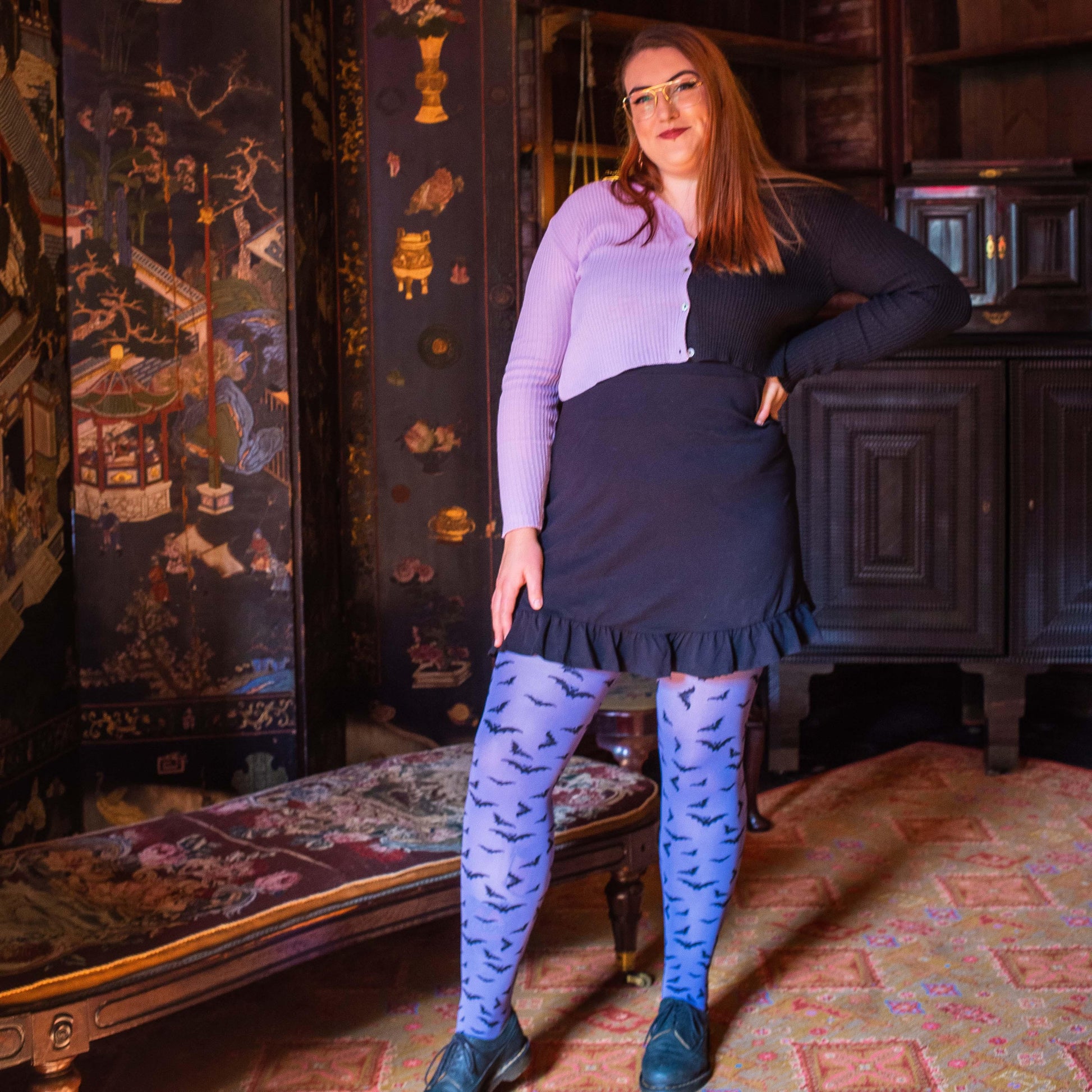 Tights - 80 Denier Tights - Fright Night