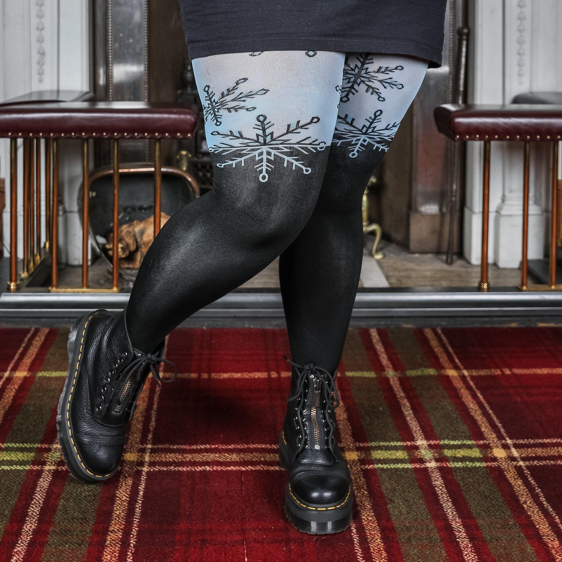 Tights - 80 Denier Tights - Ho Ho Ho