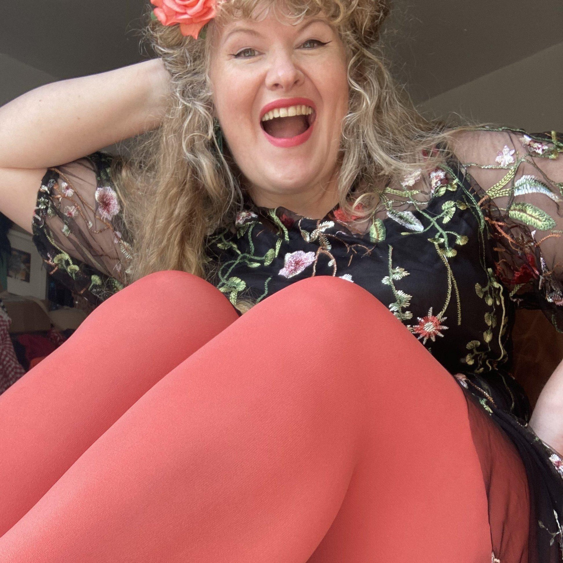 Tights - 80 Denier Tights - Marmalade