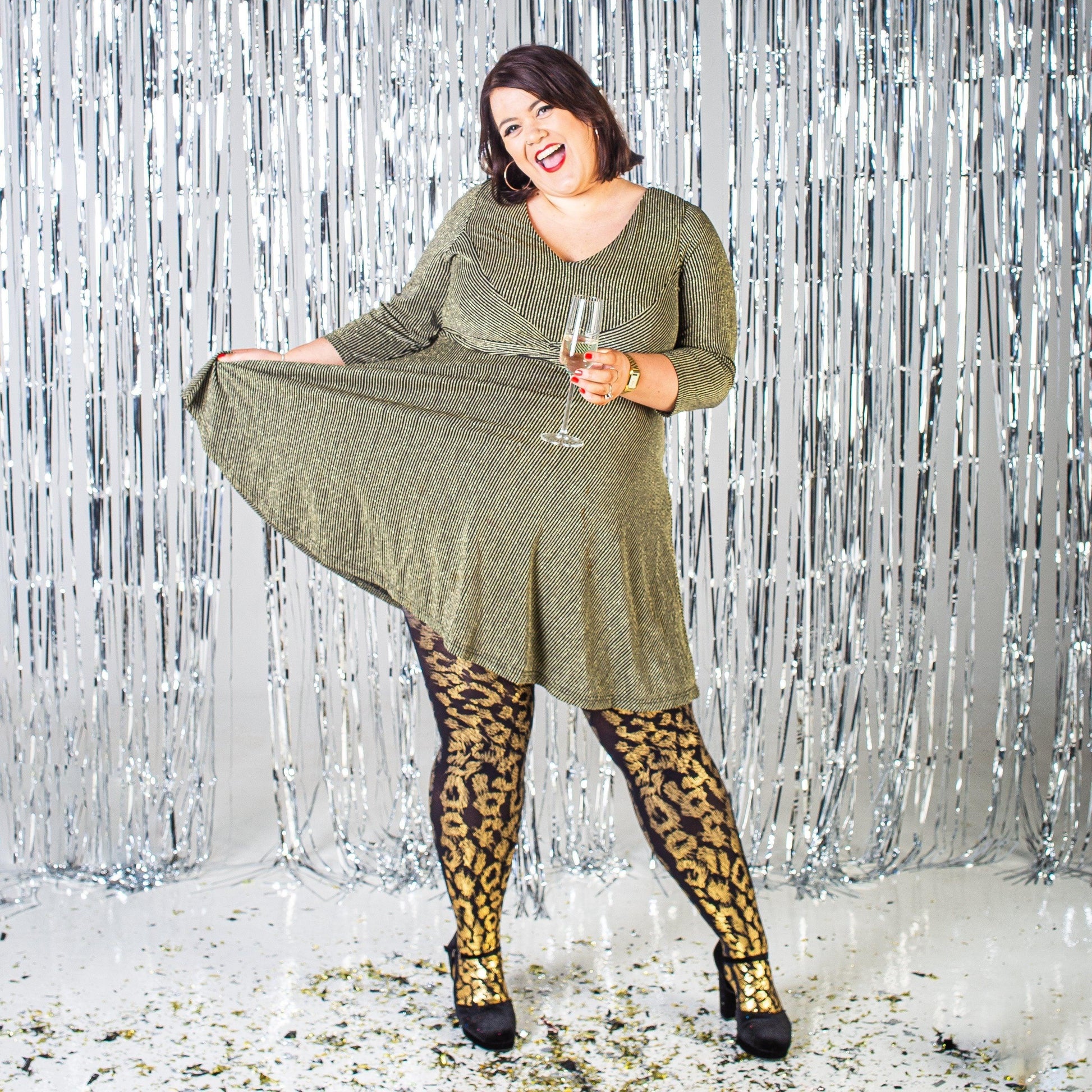 Tights - 80 Denier Tights - Party Animal