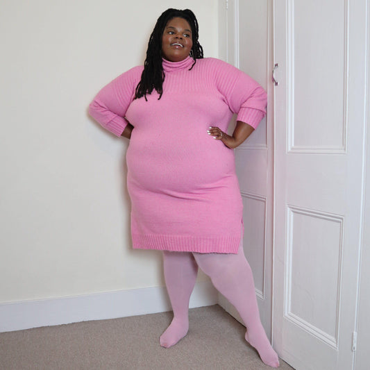 Tights - 80 Denier Tights - Pétale De Rose