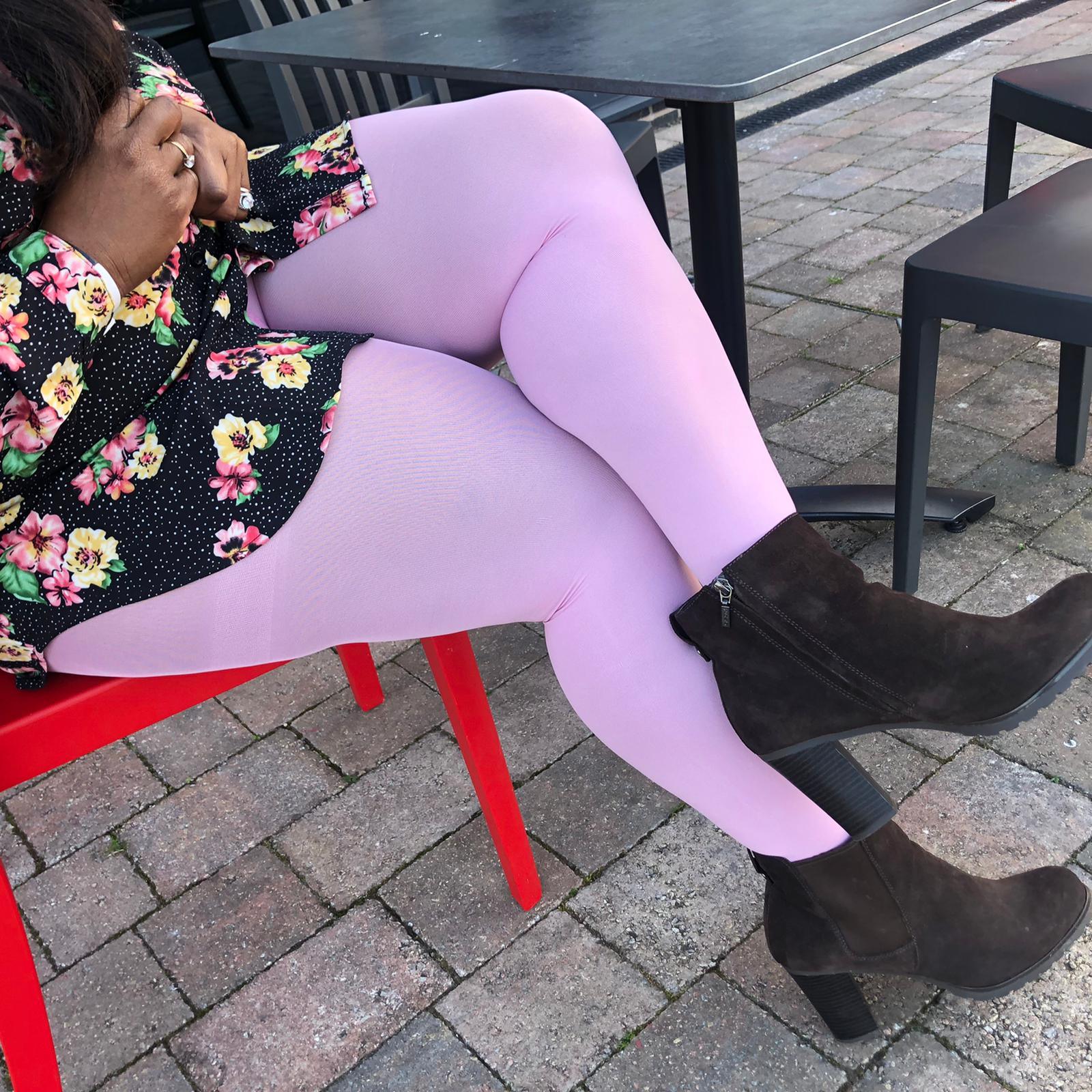 Tights - 80 Denier Tights - Pétale De Rose