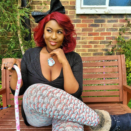 Tights - 80 Denier Tights - Santa Claws