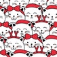 Tights - 80 Denier Tights - Santa Claws