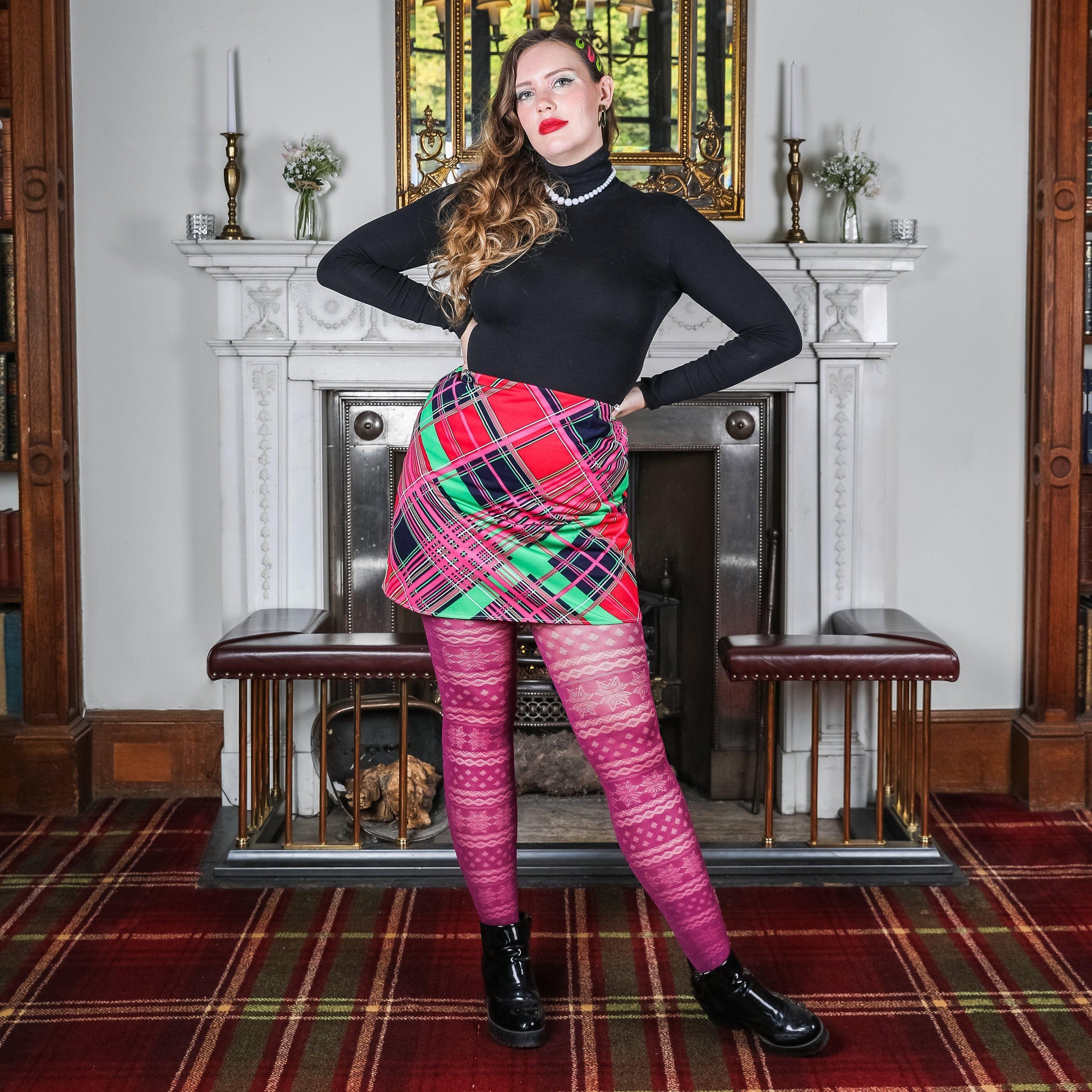 Tights - Cosy Tights - Figgy Pudding