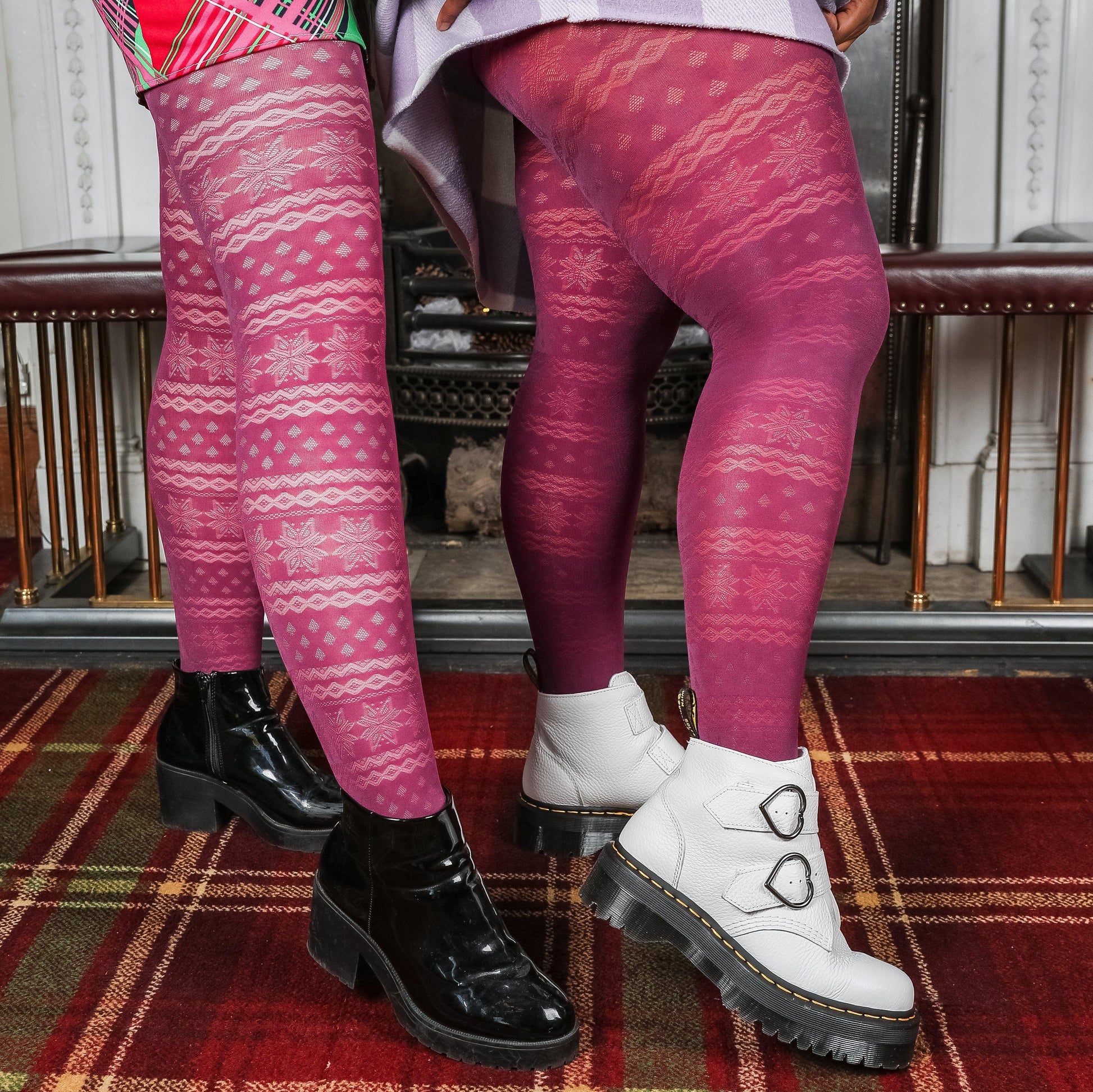 Tights - Cosy Tights - Figgy Pudding