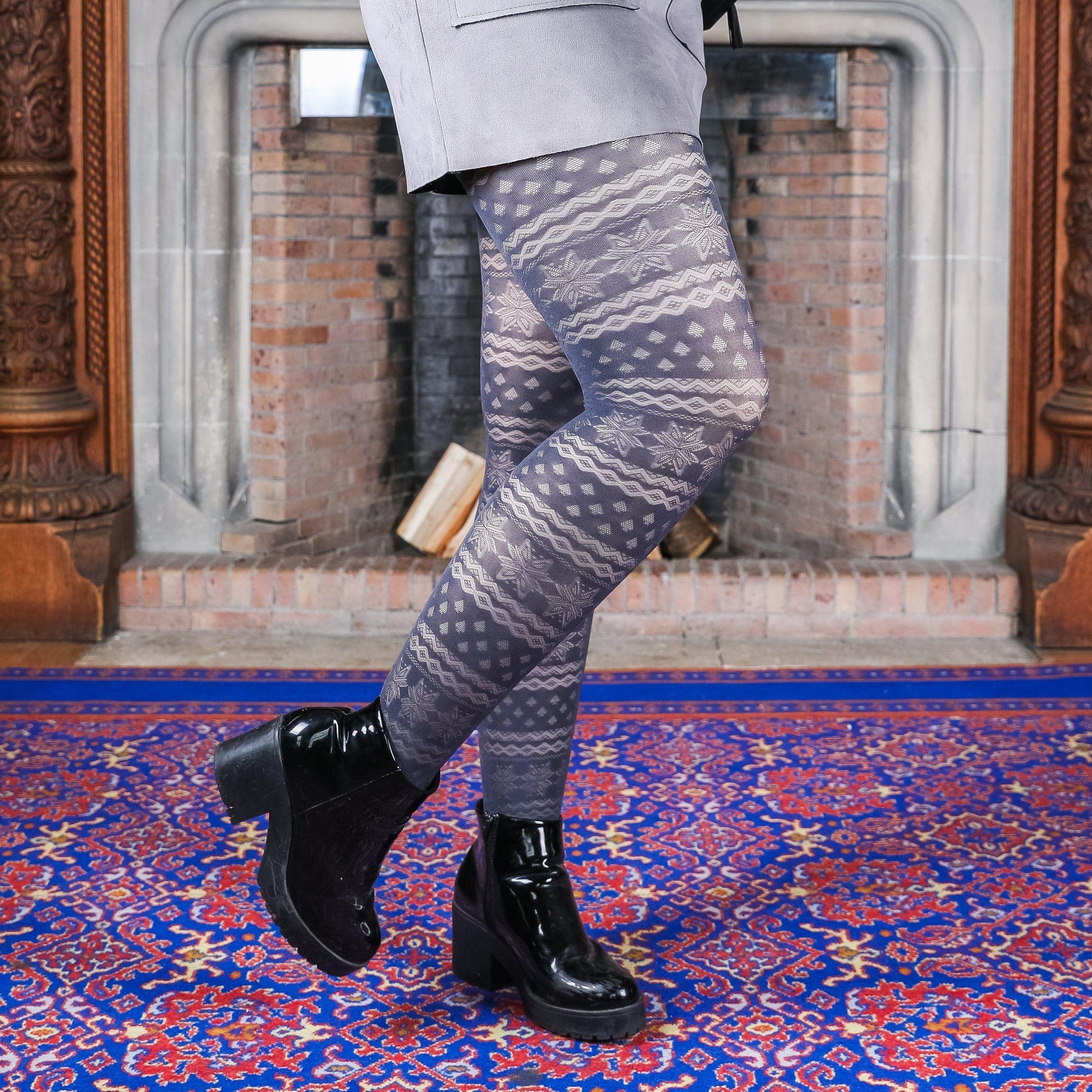 Tights - Cosy Tights - Slate