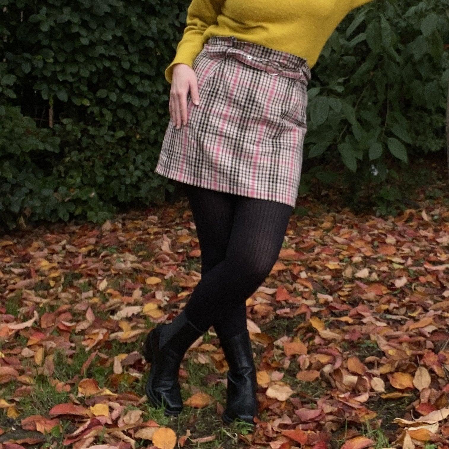 Tights - Ribbed Tights - Black