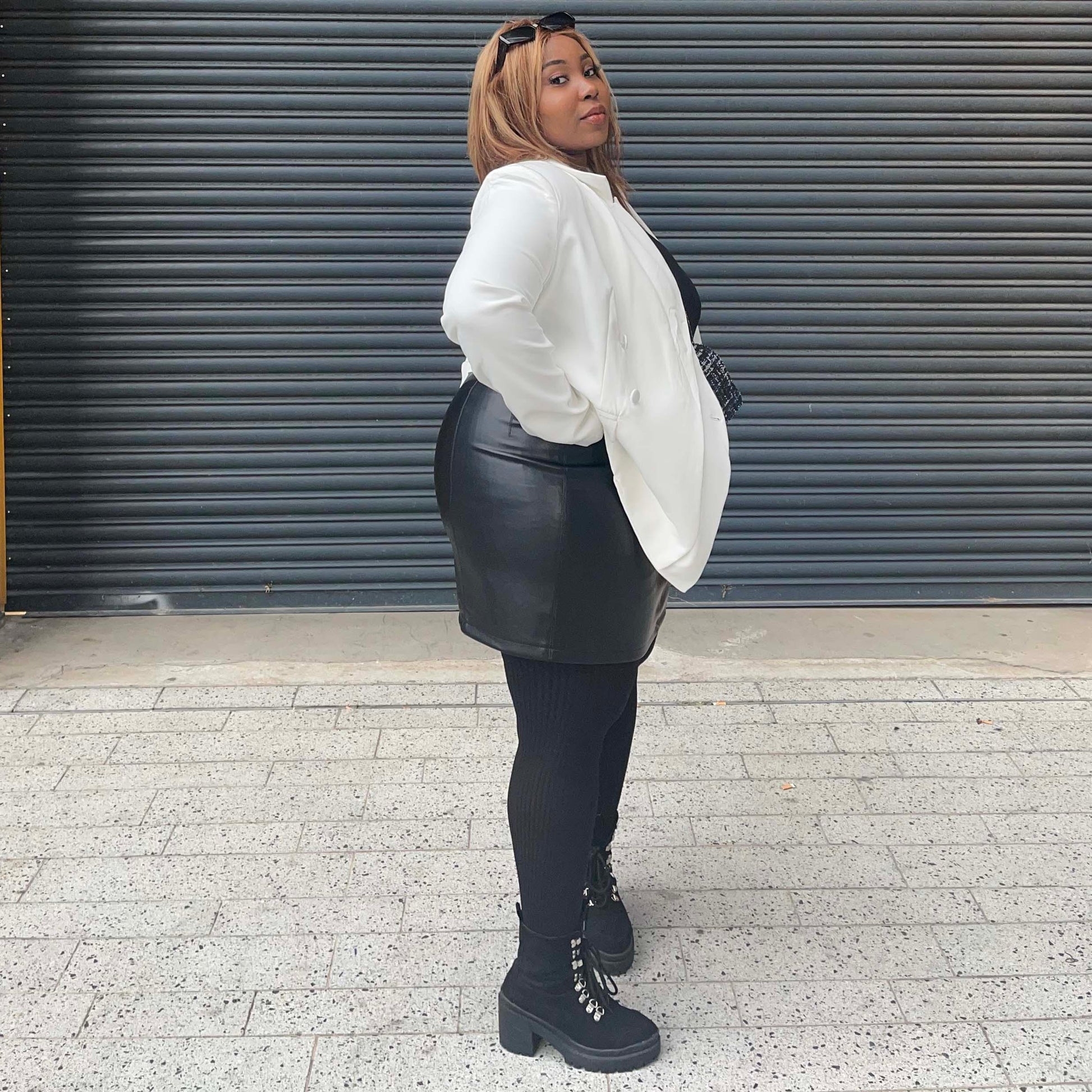 Tights - Ribbed Tights - Black