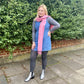 Tights - Ribbed Tights - Stormy